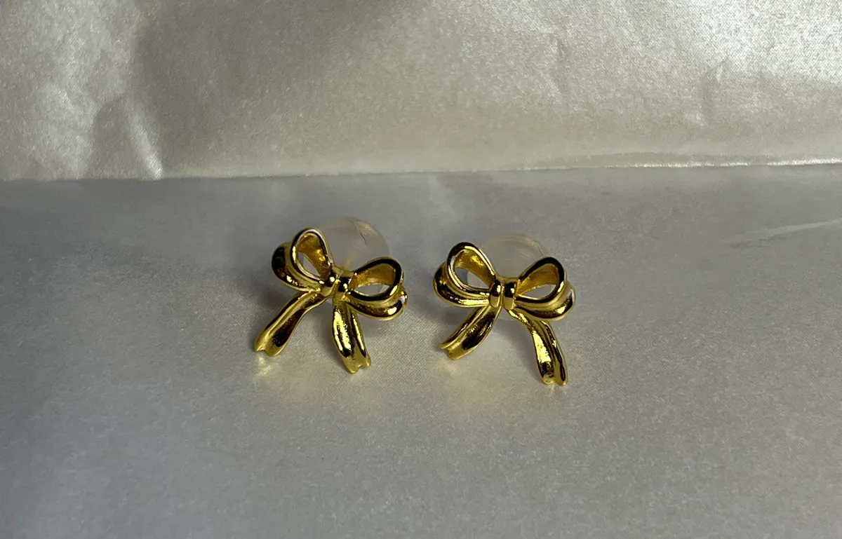 Sleek bow — gold